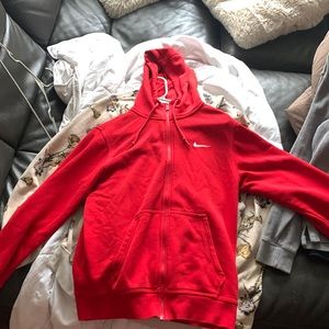 Red Nike jacket